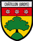 Wappen Gemeinde Châtillon (FR) Kanton Freiburg