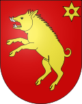 Wappen Gemeinde Ménières Kanton Freiburg