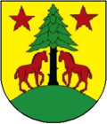 Wappen Gemeinde Le Bémont (JU) Kanton Jura
