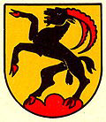 Wappen Gemeinde Mettembert Kanton Jura