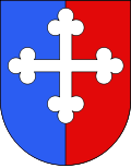 Wappen Gemeinde Saint-Maurice Kanton Wallis